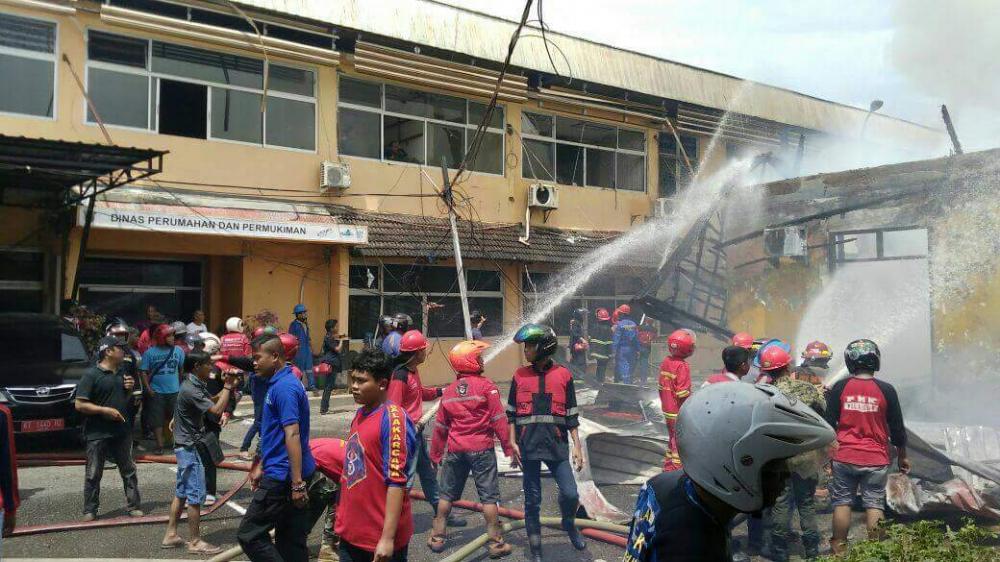 Balaikota Samarinda Terbakar, Tak Ada Berkas Terselamatkan